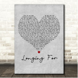 Jah cure Longing For Grey Heart Song Lyric Print