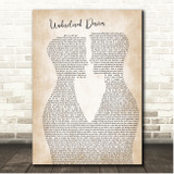 Muse Undisclosed Desires Gay Male Couple Song Lyric Print