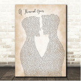 Christina Perri A Thousand Years Gay Male Couple Song Lyric Print
