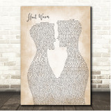Glass Animals Heat Waves Gay Male Couple Song Lyric Print