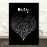 Karine Polwart Daisy Black Heart Song Lyric Print