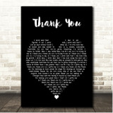 Kehlani Thank You Black Heart Song Lyric Print