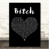 Meredith Brooks Bitch Black Heart Song Lyric Print