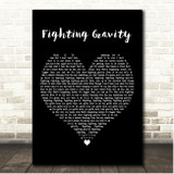 New Kids on the Block Fighting Gravity Black Heart Song Lyric Print