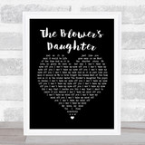 Damien Rice The Blower's Daughter Black Heart Song Lyric Print