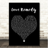 Roachford Love Remedy Black Heart Song Lyric Print