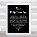 Dr. Hook The Millionaire Black Heart Song Lyric Print