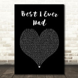 Drake Best I Ever Had Black Heart Song Lyric Print