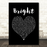 Echosmith Bright Black Heart Song Lyric Print