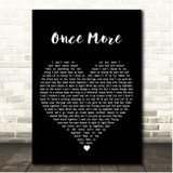 Spandau Ballet Once More Black Heart Song Lyric Print