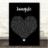 Tash Sultana Jungle Black Heart Song Lyric Print