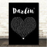 Triston Marez Darlin' Black Heart Song Lyric Print