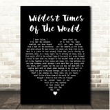 Vonda Shepard Wildest Times Of The World Black Heart Song Lyric Print
