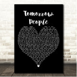 Ziggy Marley Tomorrow People Black Heart Song Lyric Print