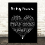 Christina Perri Be My Forever Black Heart Song Lyric Print
