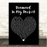 Cody Johnson Diamond In My Pocket Black Heart Song Lyric Print