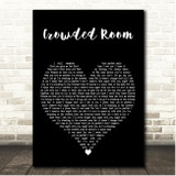 Conor Maynard Crowded Room Black Heart Song Lyric Print