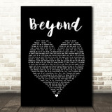 Leon Bridges Beyond Black Heart Song Lyric Print