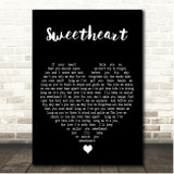 Engelbert Humperdinck Sweetheart Black Heart Song Lyric Print