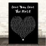 Eric Church Love Your Love The Most Black Heart Song Lyric Print