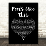 Maisie Peters Feels Like This Black Heart Song Lyric Print