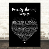 George Ezra Pretty Shining People Black Heart Song Lyric Print