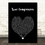 Marc Cohn True Companion Black Heart Song Lyric Print