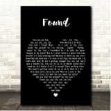 Jacob Banks Found Black Heart Song Lyric Print