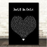 Jaheim Just In Case Black Heart Song Lyric Print