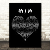 Jeff Rosenstock Jeff Rosenstock 09 10 Black Heart Song Lyric Print