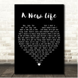 Jim James A New Life Black Heart Song Lyric Print