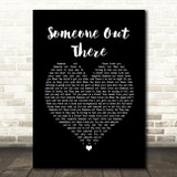 Rae Morris Someone Out There Black Heart Song Lyric Print