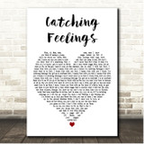 YNW Melly Catching Feelings White Heart Song Lyric Print