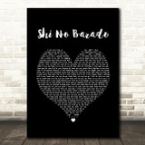 Area 11 feat Beckii Cruel Shi no Barado Black Heart Song Lyric Print