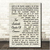 Elvis Presley Fort Lauderdale Chamber Of Commerce Vintage Script Song Lyric Print