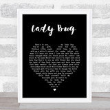 Cody Jinks Lady Bug Black Heart Song Lyric Print
