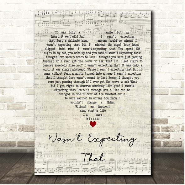 Toploader Dancing In The Moonlight Script Heart Song Lyric Print