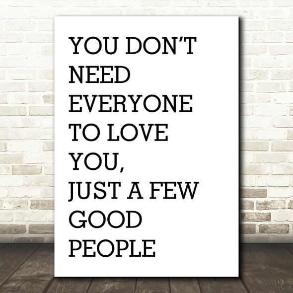 The Greatest Showman Everyone To Love You Song Lyric Quote Print