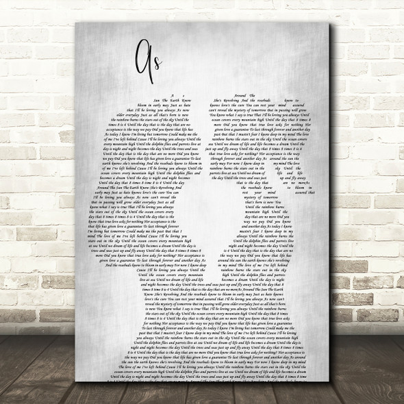 George Michael As Lesbian Women Gay Brides Couple Wedding Grey Song Lyric Art Print