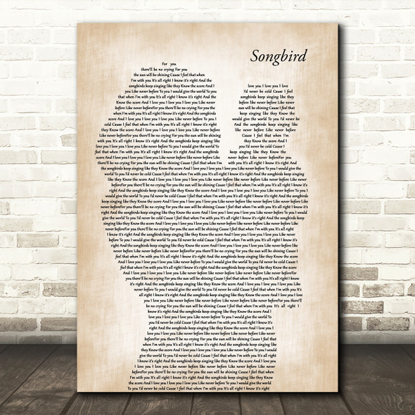Eva Cassidy Songbird Mother & Baby Song Lyric Art Print