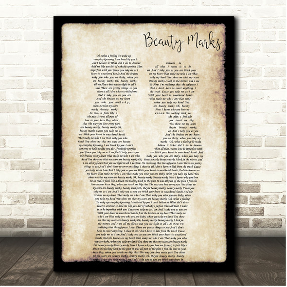 Ciara Beauty Marks Gay Couple Dancing Song Lyric Print