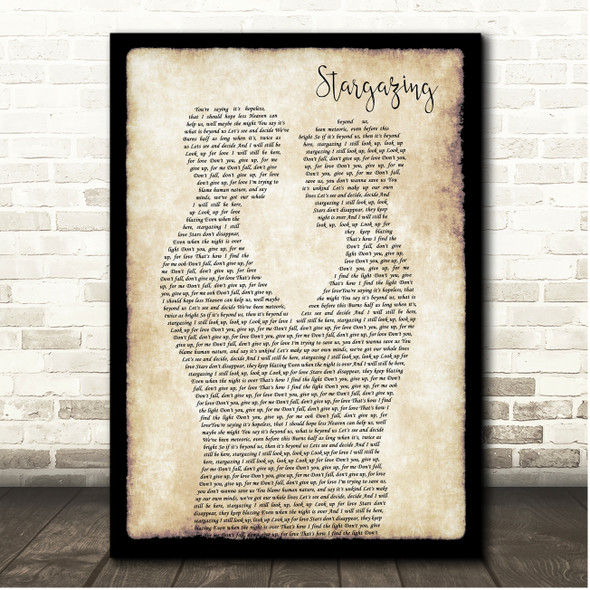 Kygo feat. Justin Jesso Stargazing Gay Couple Dancing Song Lyric Print