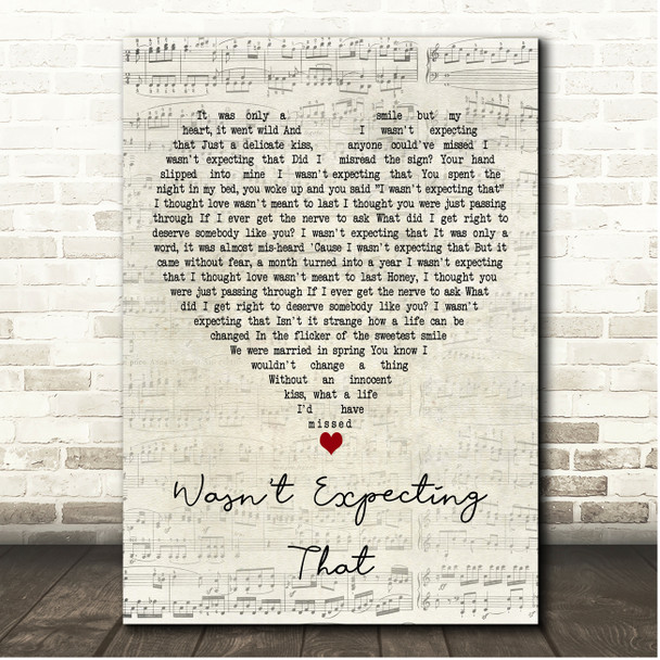 Toploader Dancing In The Moonlight Script Heart Song Lyric Print