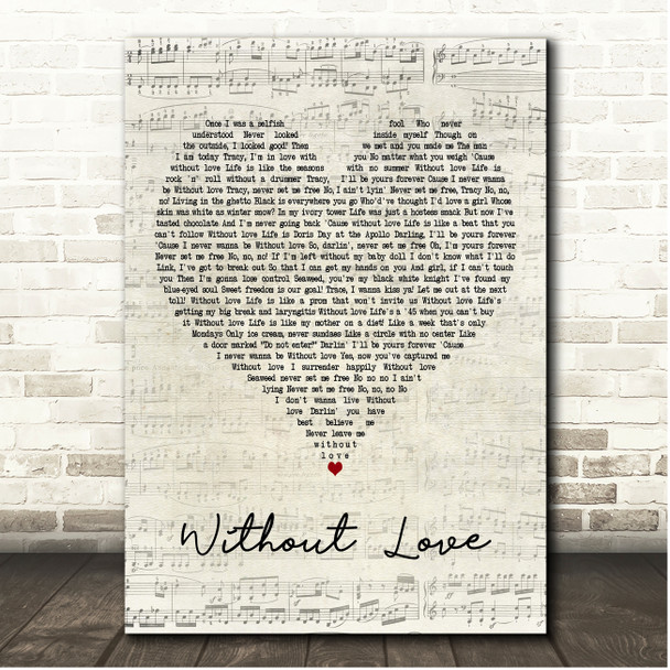 Elijah Kelley, Amanda Bynes, Zac Efron & Nikki Blonsky Without Love Script Heart Song Lyric Print