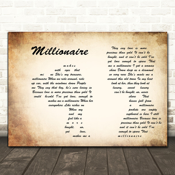 Chris Malinchak So Good To Me Man Lady Couple Song Lyric Print