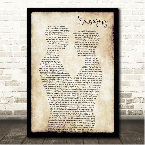 Kygo feat. Justin Jesso Stargazing Gay Couple Dancing Song Lyric Print