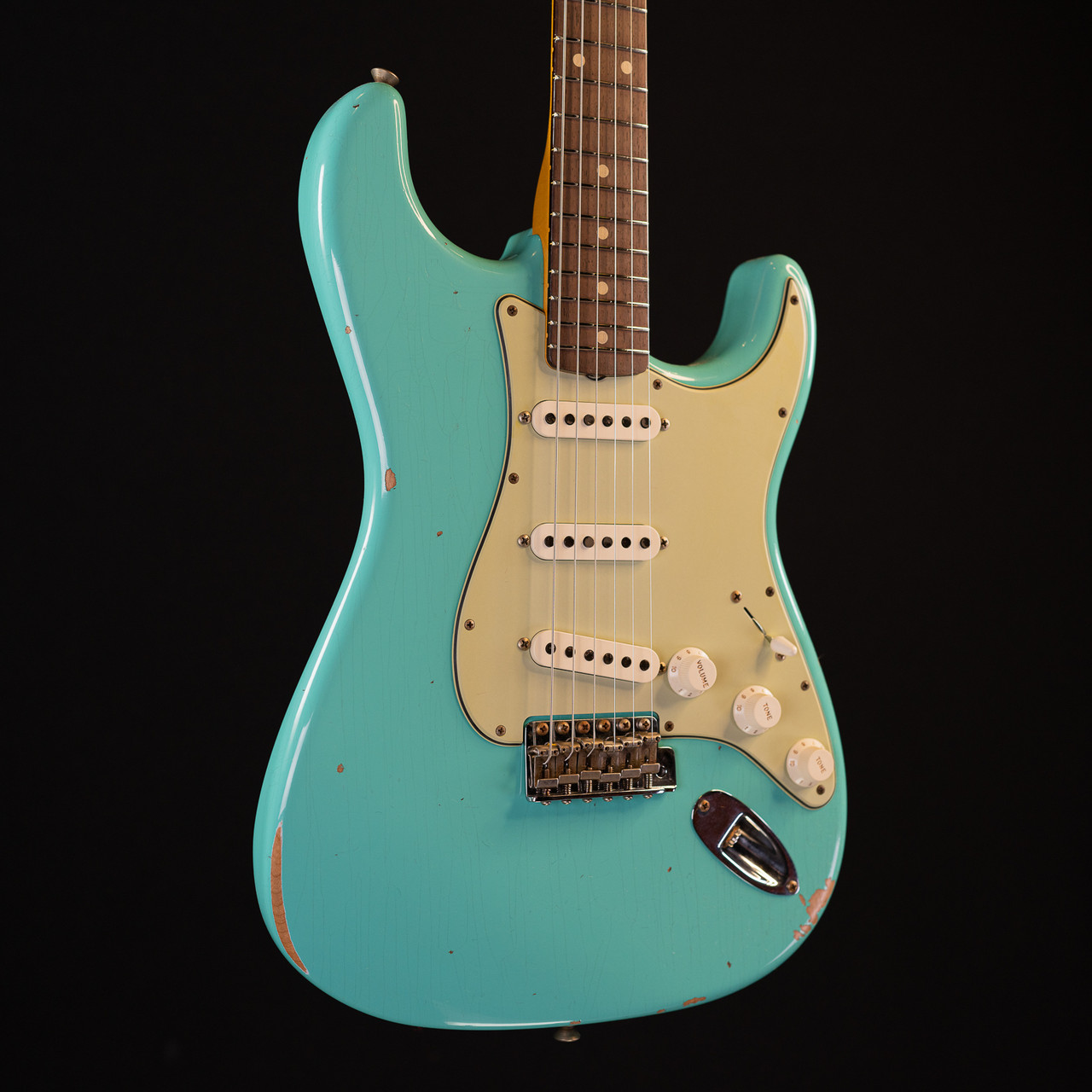 fender foam green