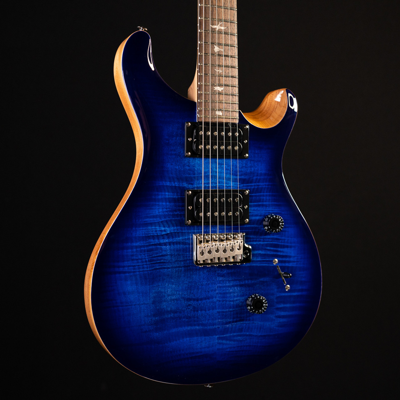 PRS SE Custom 24 Guitar - Faded Blue Burst