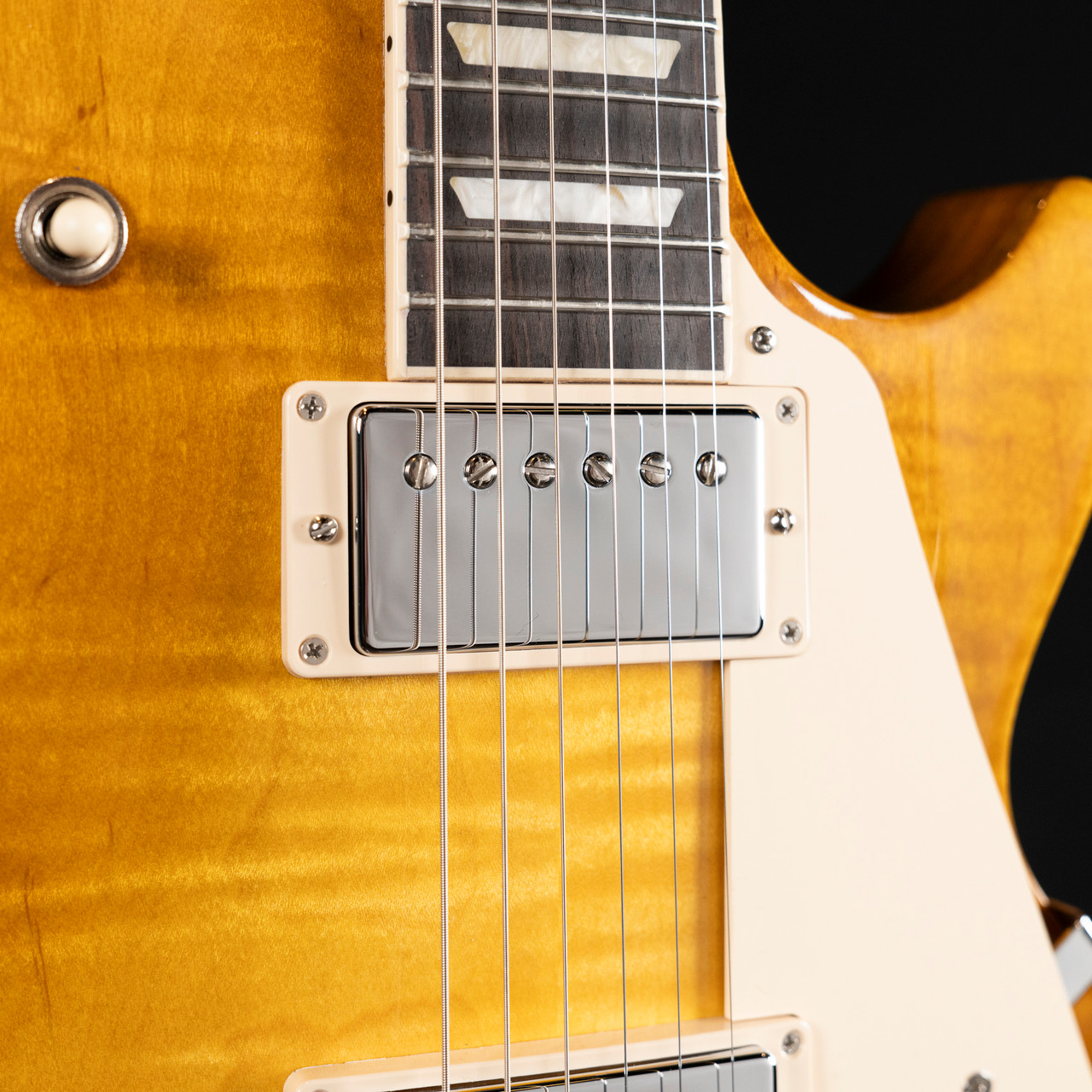 GibsonLes Paul StudioYellowllic31日まで Gibson Exclusive Les Paul Studio Figured Guitar with Soft Case