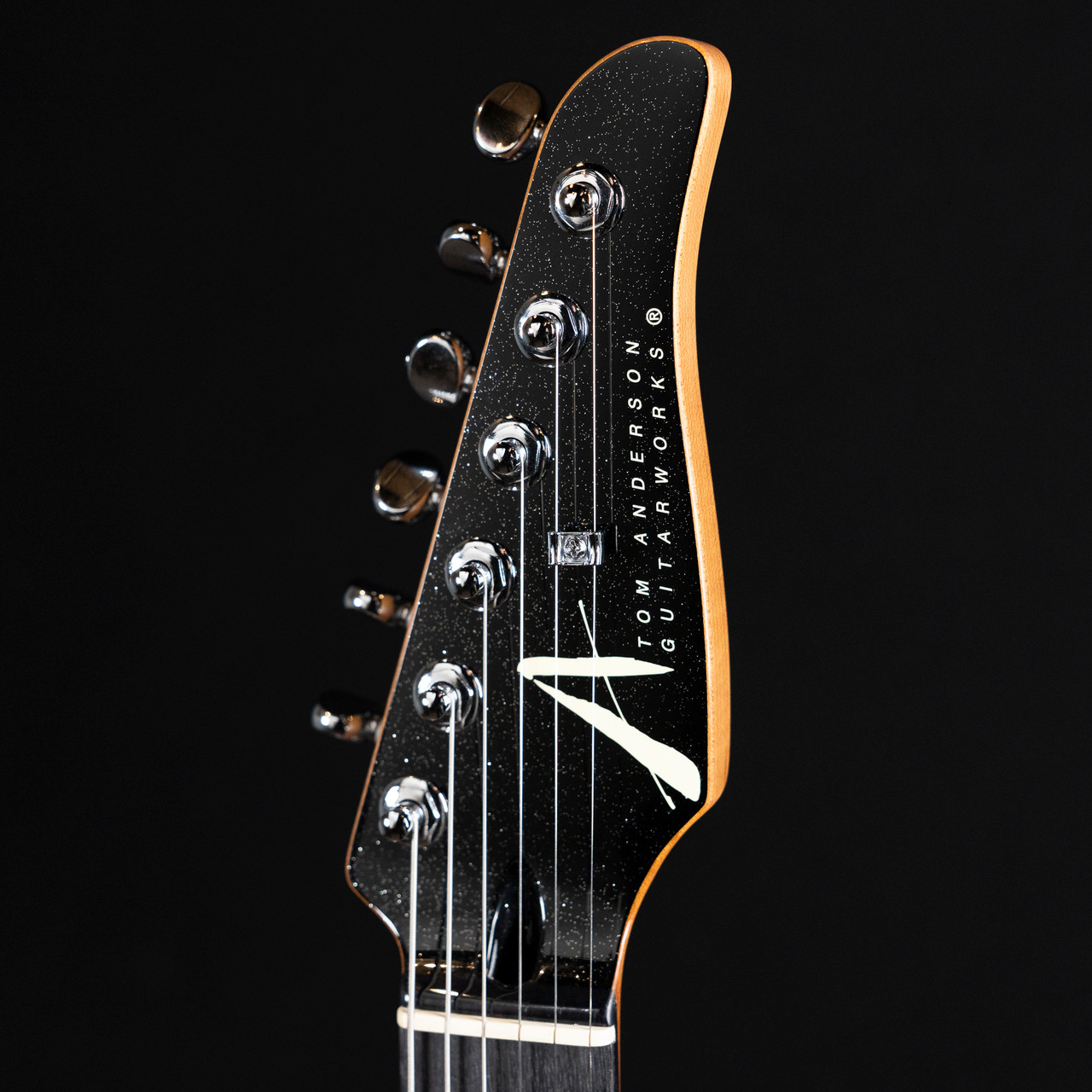 Tom Anderson Angel Electric Guitar - Sheer Black Surf - New